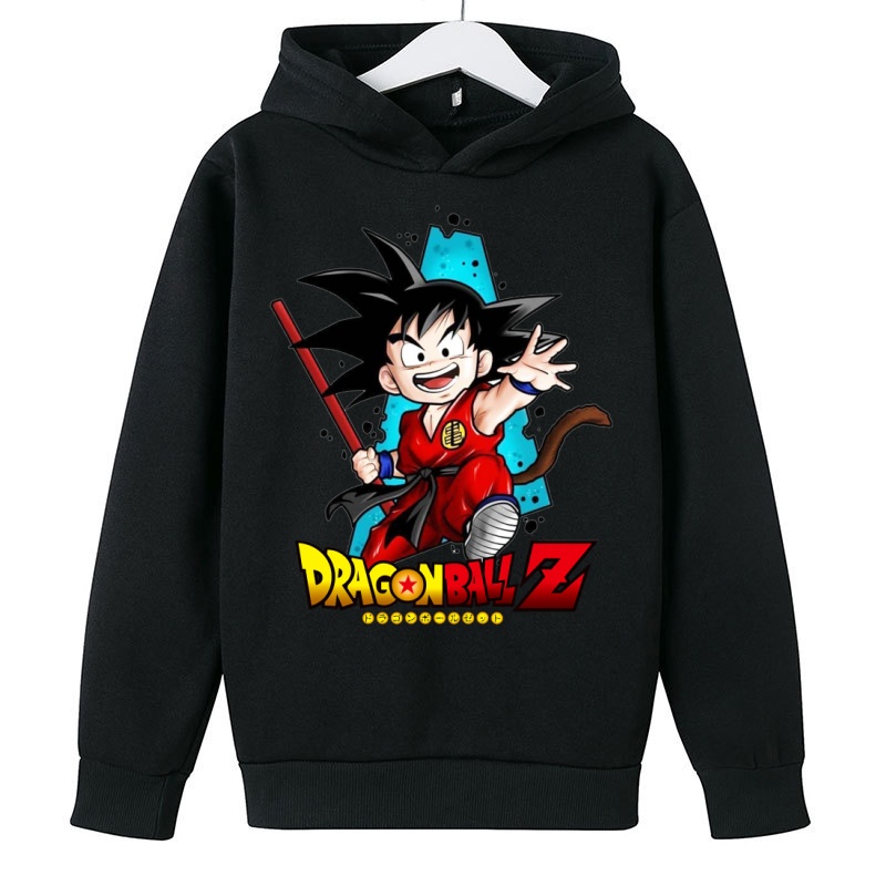 Winter Clothing For Kids - Dragon Ball Kids Hoodie Anime Cartoon