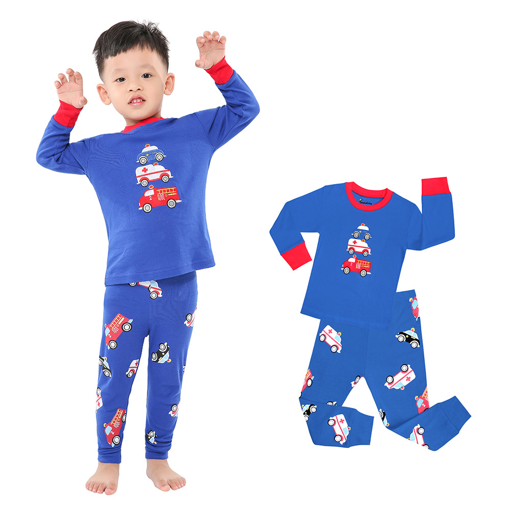 Winter Clothing For Babies - 100 Cotton Boys Pajamas Sets 2pcs
