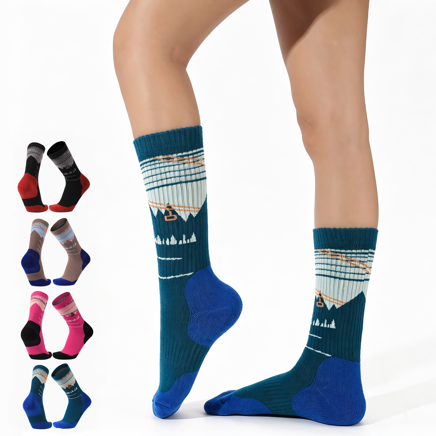 Thermal Sock Merino - 1 Pair Merino Wool Ski Socks