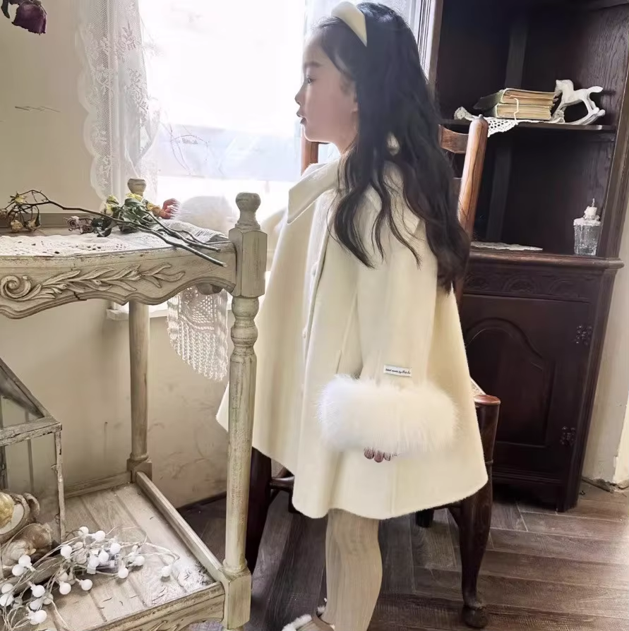 Winter Clothing For Kids - 2026 New Girls Woolen Coat Autumn