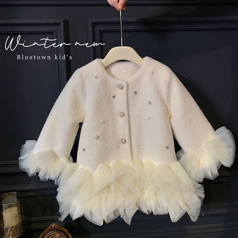 Girls' Furry Princess Mesh Coa - огляд і ціна Winter Clothing For Babies
