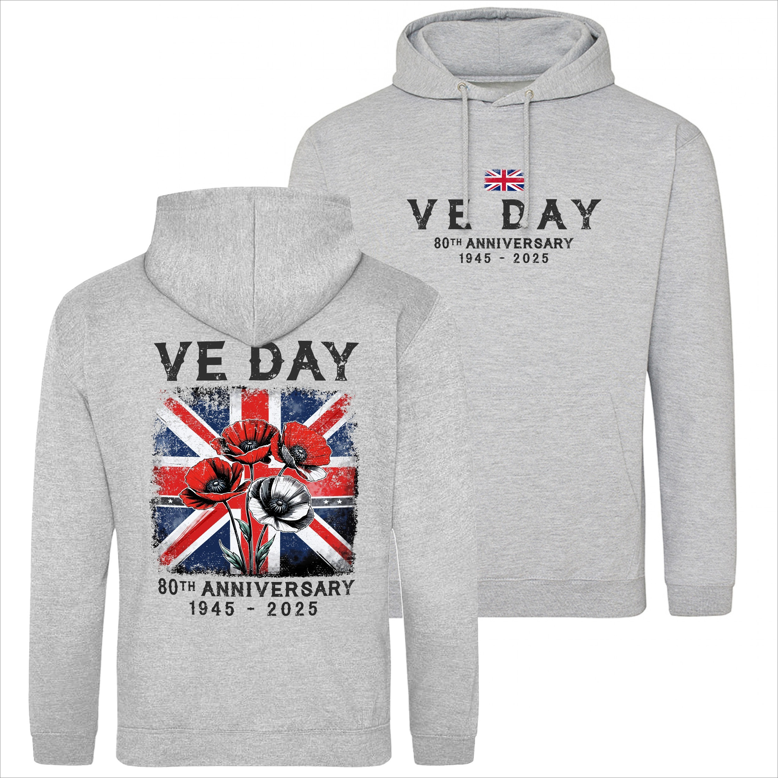 VE Day Union Jack Hoodies Men' - огляд і ціна Jack Winter Clothing