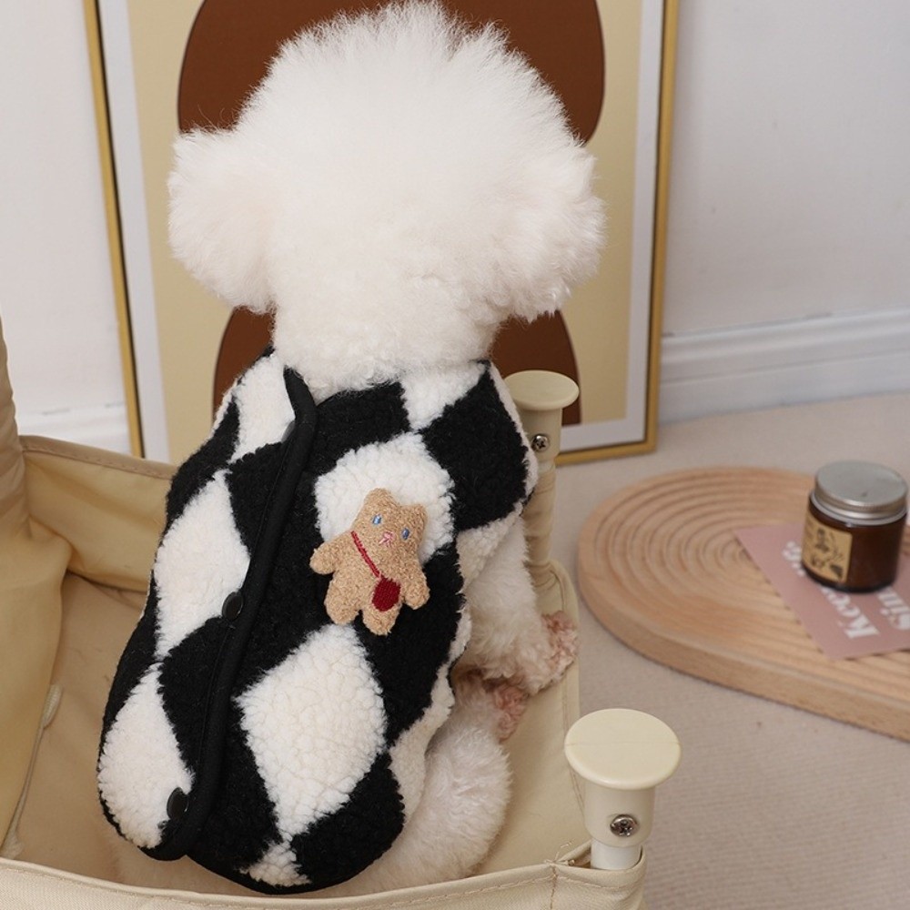 Fashion Plaid Fleece Pet Puppy - огляд і ціна Jack Winter Clothing
