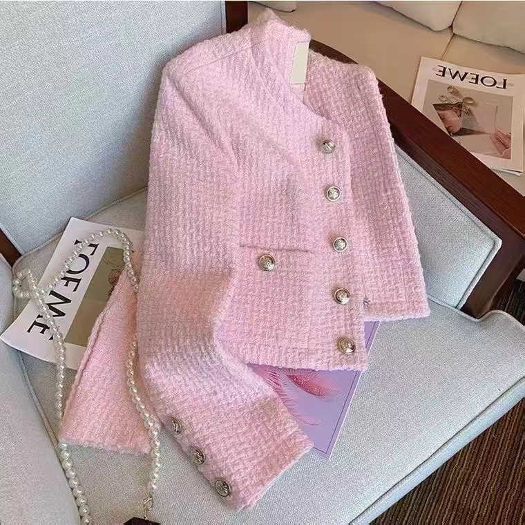 Women Tweed Fragrant Pink Jack - огляд і ціна Jack Winter Clothing
