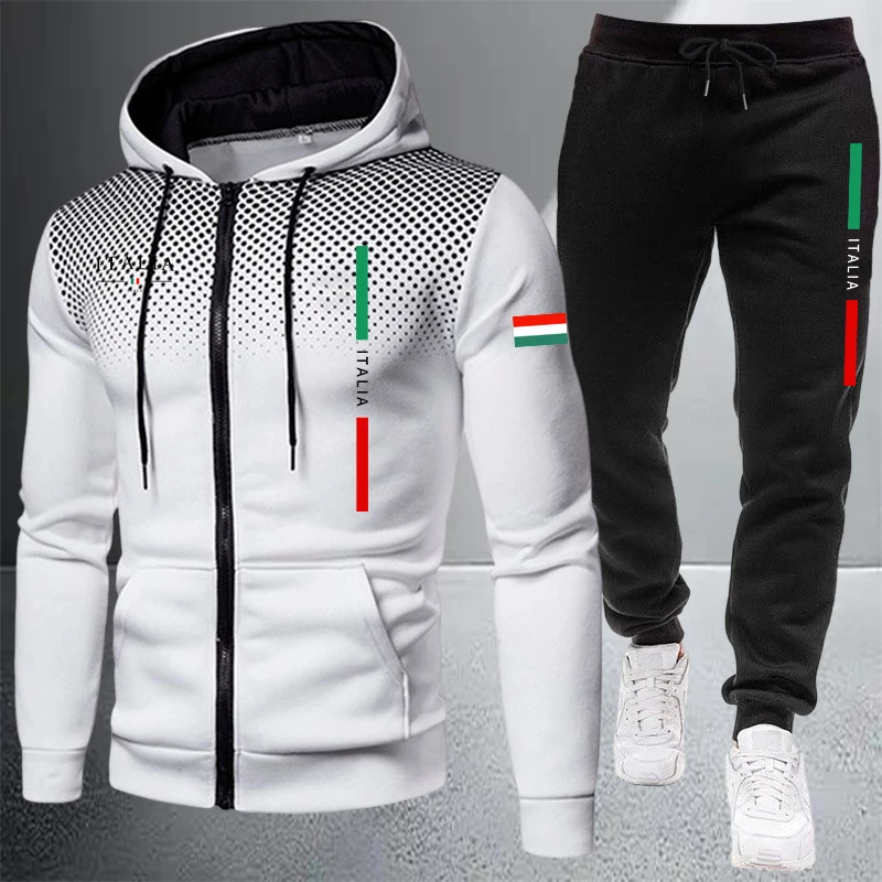 Men's Tracksuit Casual Zip Hoo - огляд і ціна Winter Clothing Gear