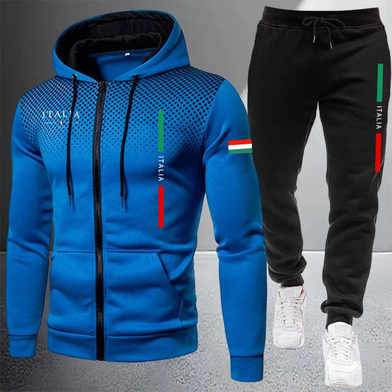 Men's Tracksuit Casual Zip Hoo - огляд і ціна Winter Clothing Gear