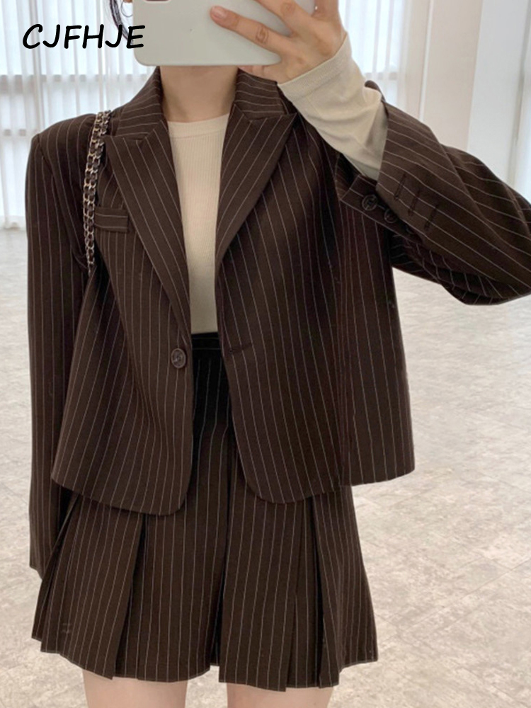 CJFHJE Fashion Stripe Blazer W - огляд і ціна Winter Clothing Gear