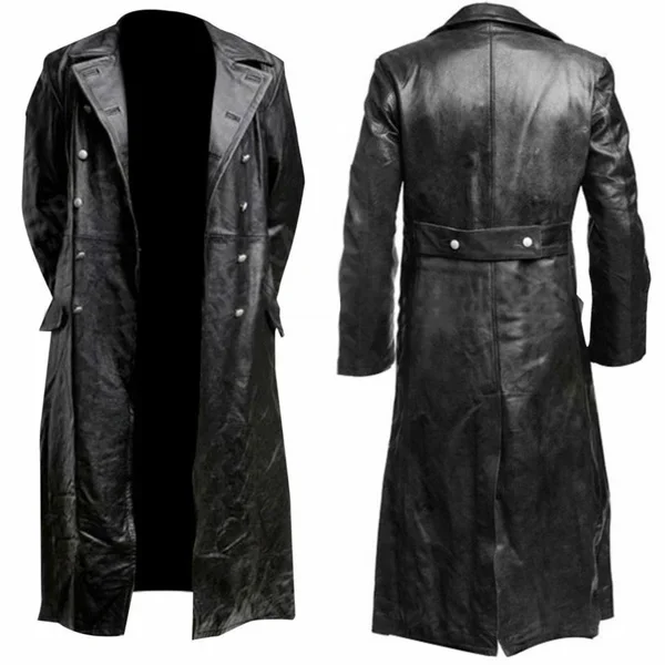 Leather Jacket Men Winter Flee - огляд і ціна Winter Clothing Gear