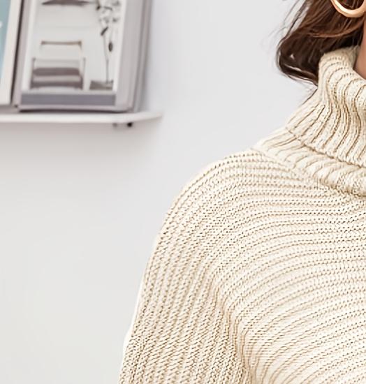 Plus Size Women's Turtleneck S - огляд і ціна Winter Clothing Ladies