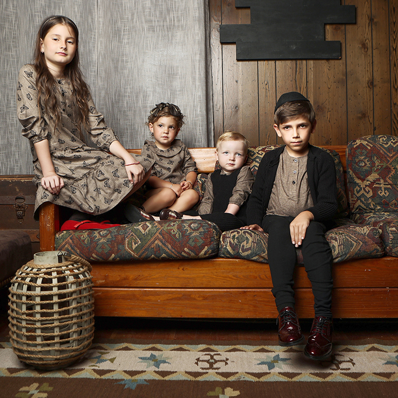 AA AW25 Printed Linen + Knit S - огляд і ціна Winter Clothing For Kids