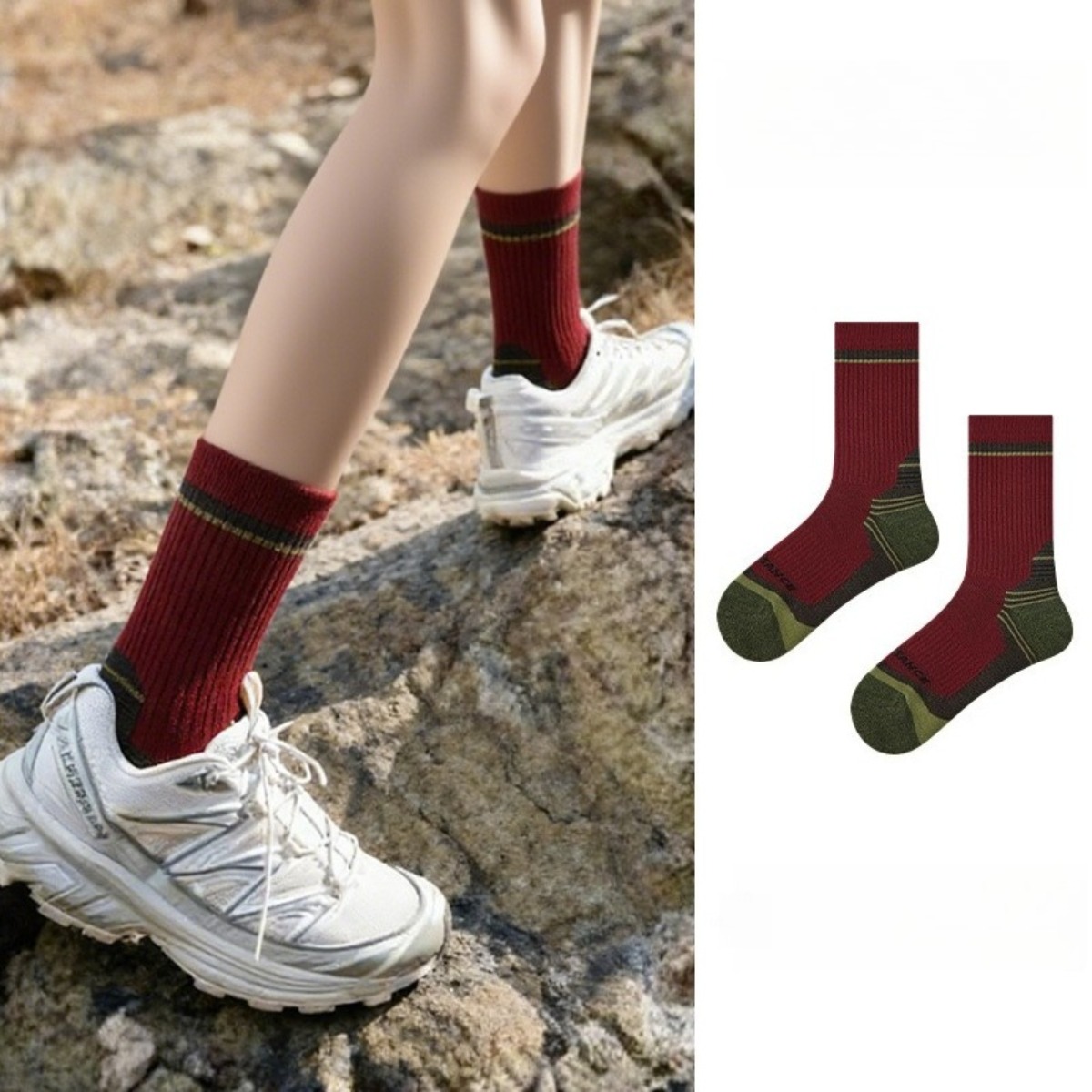 Men Women Merino Wool Socks Th - огляд і ціна Thermal Sock Merino