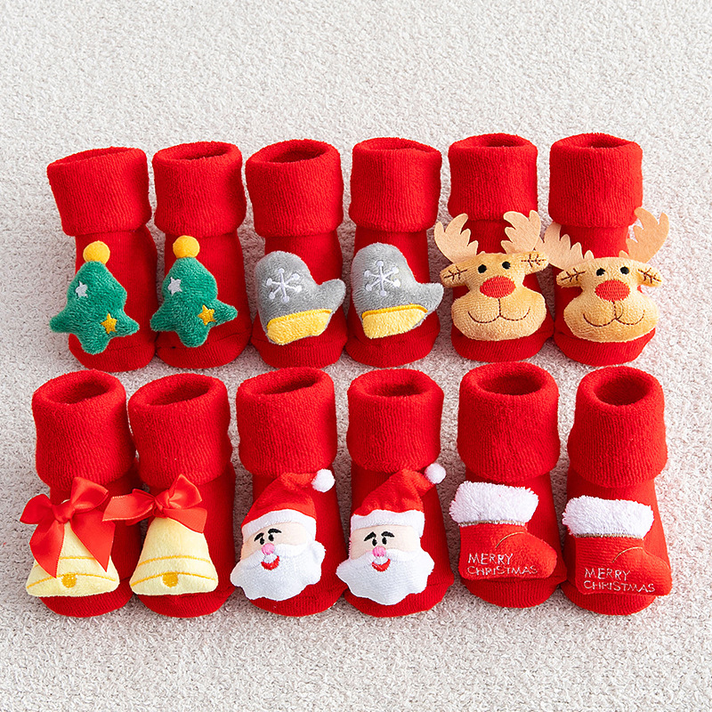 Baby Christmas Socks Newborns  - огляд і ціна Winter Clothing For Babies