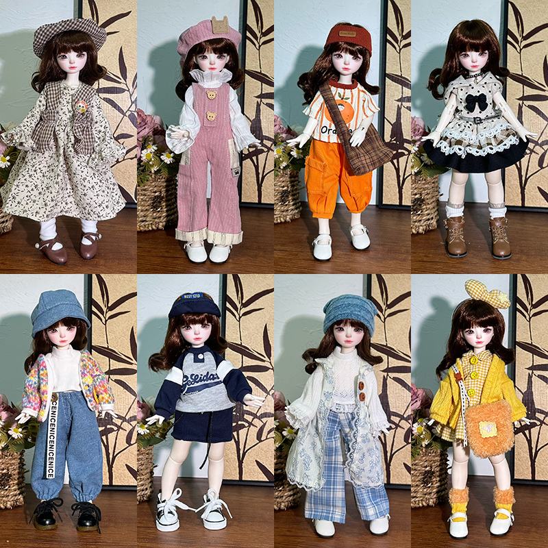 30cm BJD Doll Clothes for Girl - огляд і ціна Winter Clothing Gear