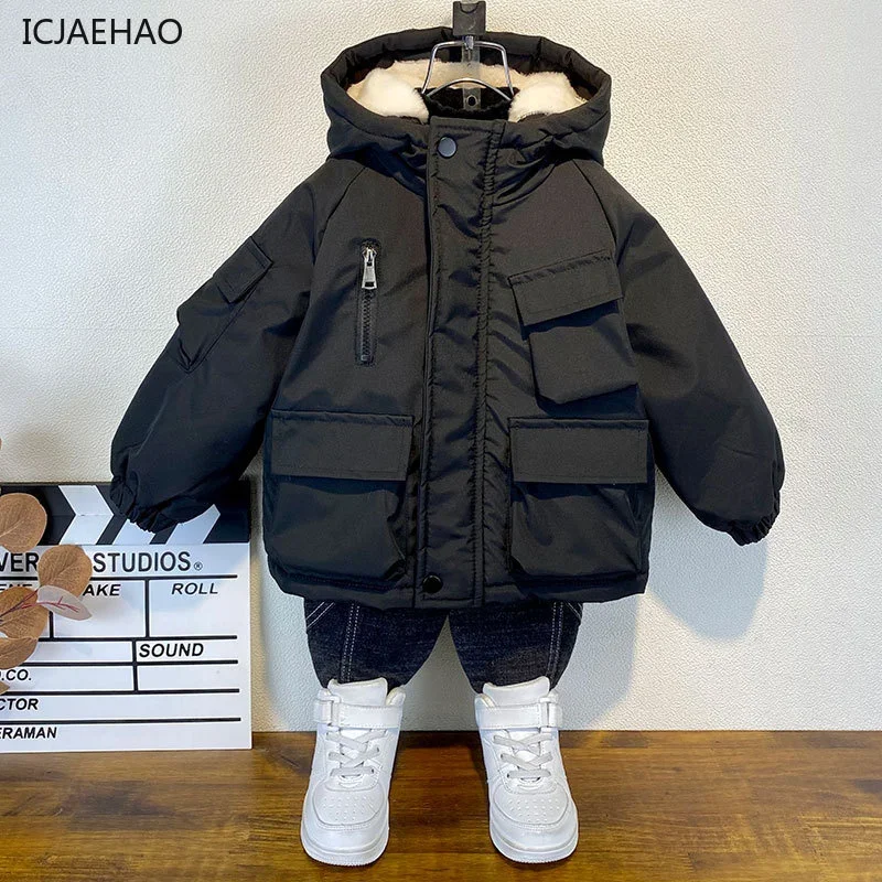 2025 Kids Zipper Hooded Outerw - огляд і ціна Jack Winter Clothing