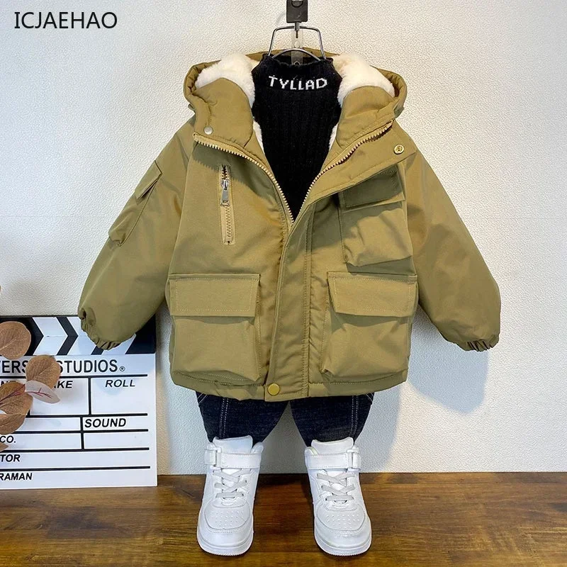 2025 Kids Zipper Hooded Outerw - огляд і ціна Jack Winter Clothing