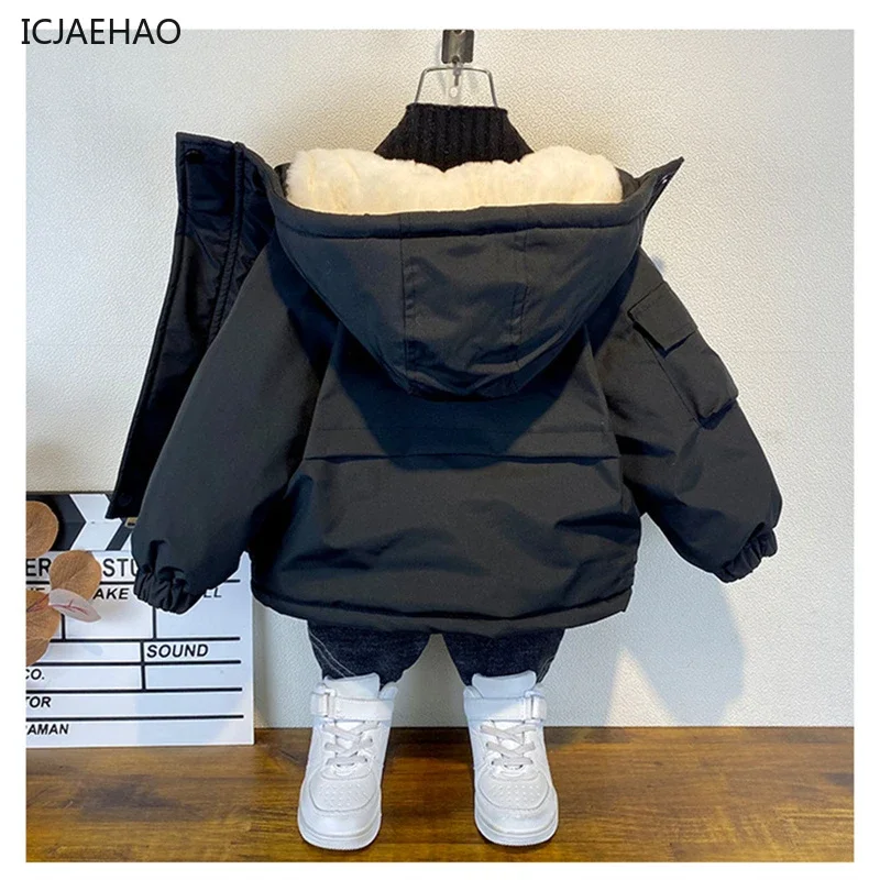 2025 Kids Zipper Hooded Outerw - огляд і ціна Jack Winter Clothing
