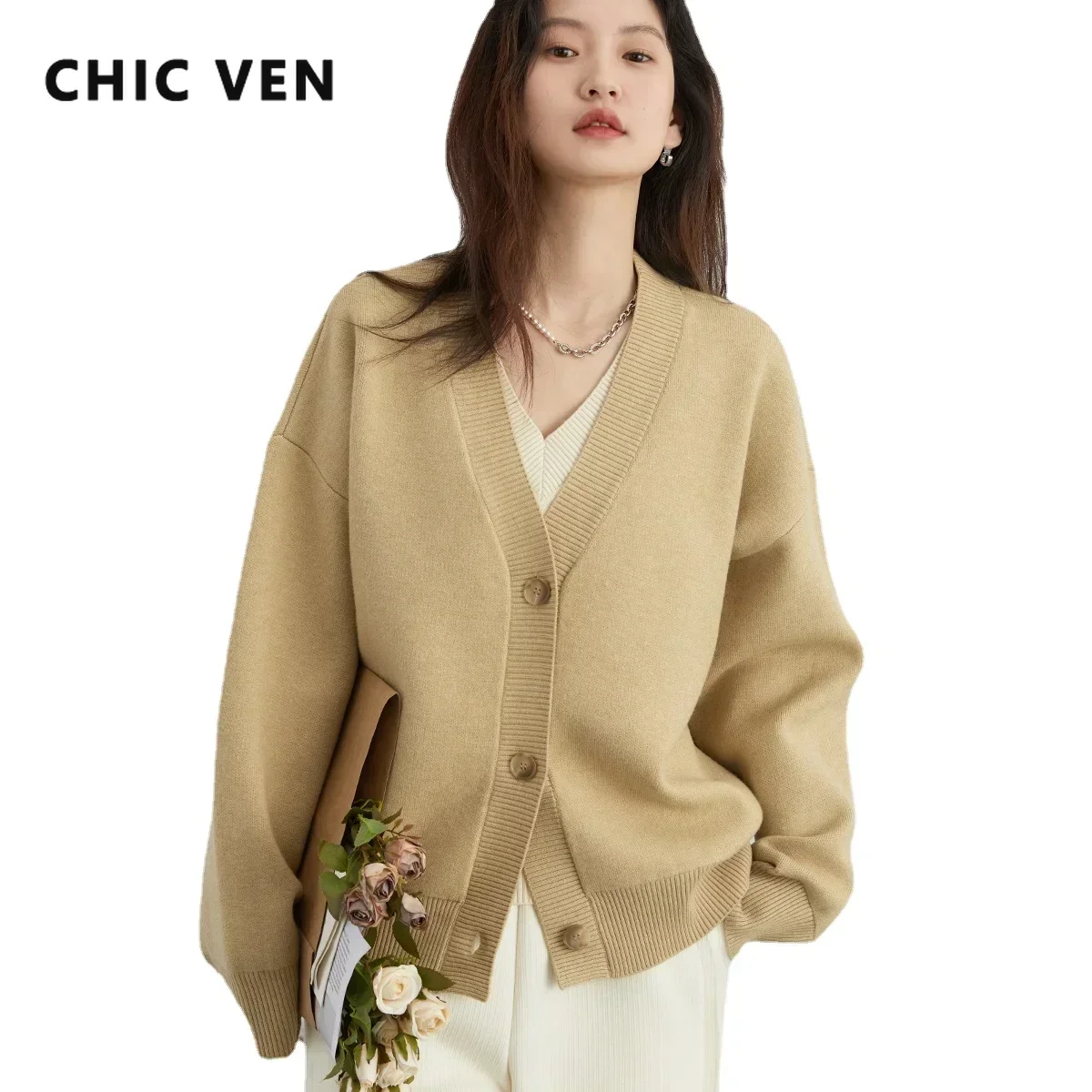 CHIC VEN Women Cardigan Loose  - огляд і ціна Winter Clothing For Kids
