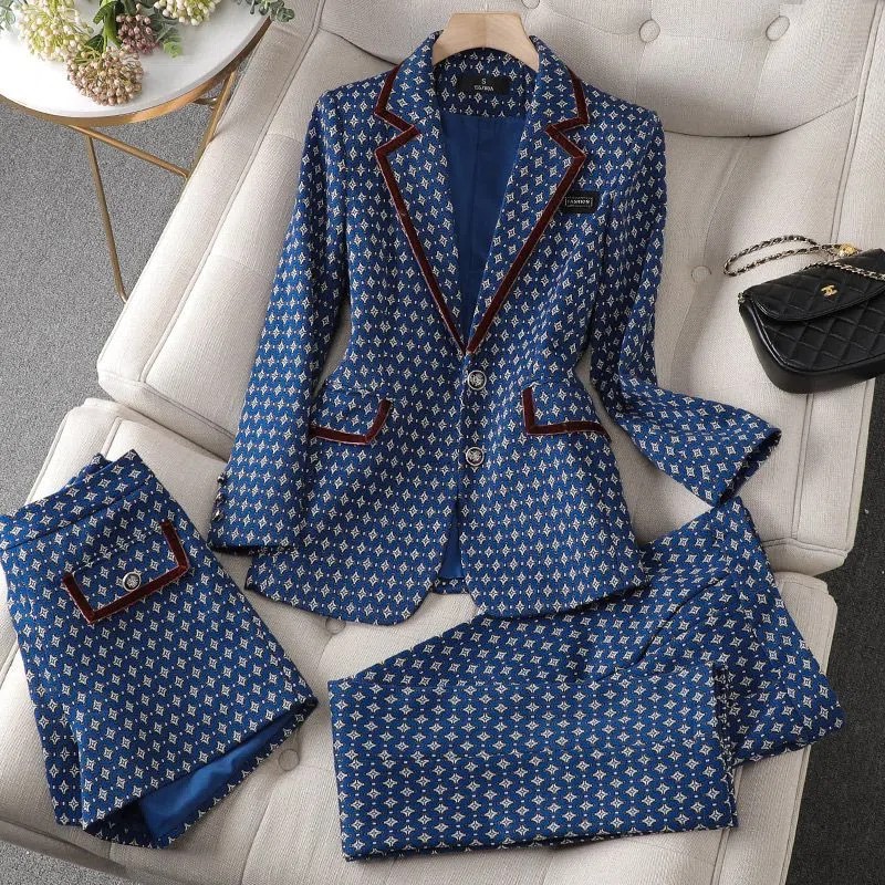 Women Elegant Office Pant Suit - огляд і ціна Jack Winter Clothing