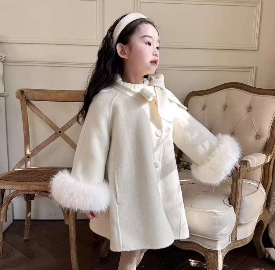 2026 New Girls Woolen Coat Aut - огляд і ціна Winter Clothing For Kids