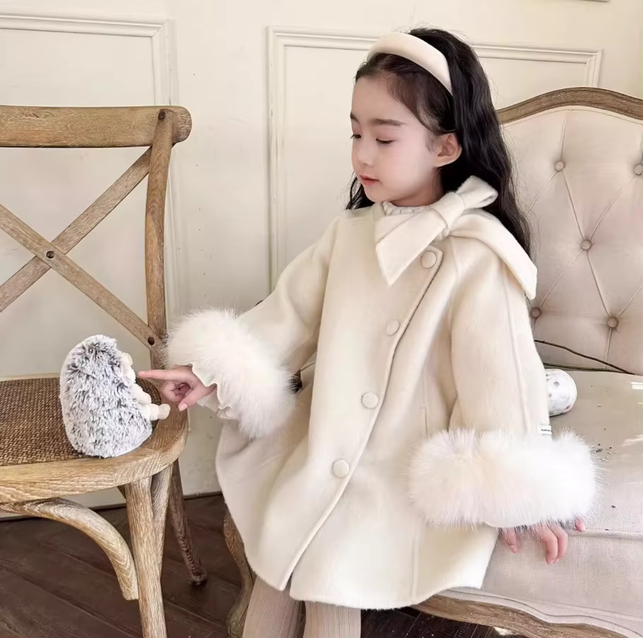 2026 New Girls Woolen Coat Aut - огляд і ціна Winter Clothing For Kids