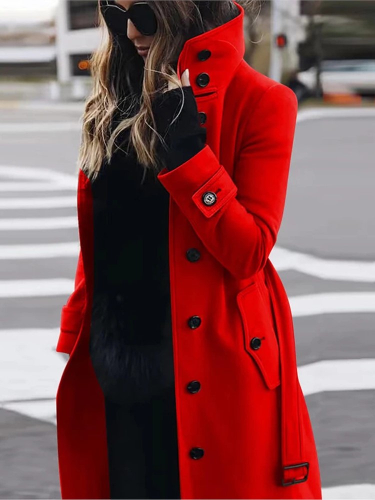Women's New Woolen Coat Outerw - огляд і ціна Winter Clothing For Kids