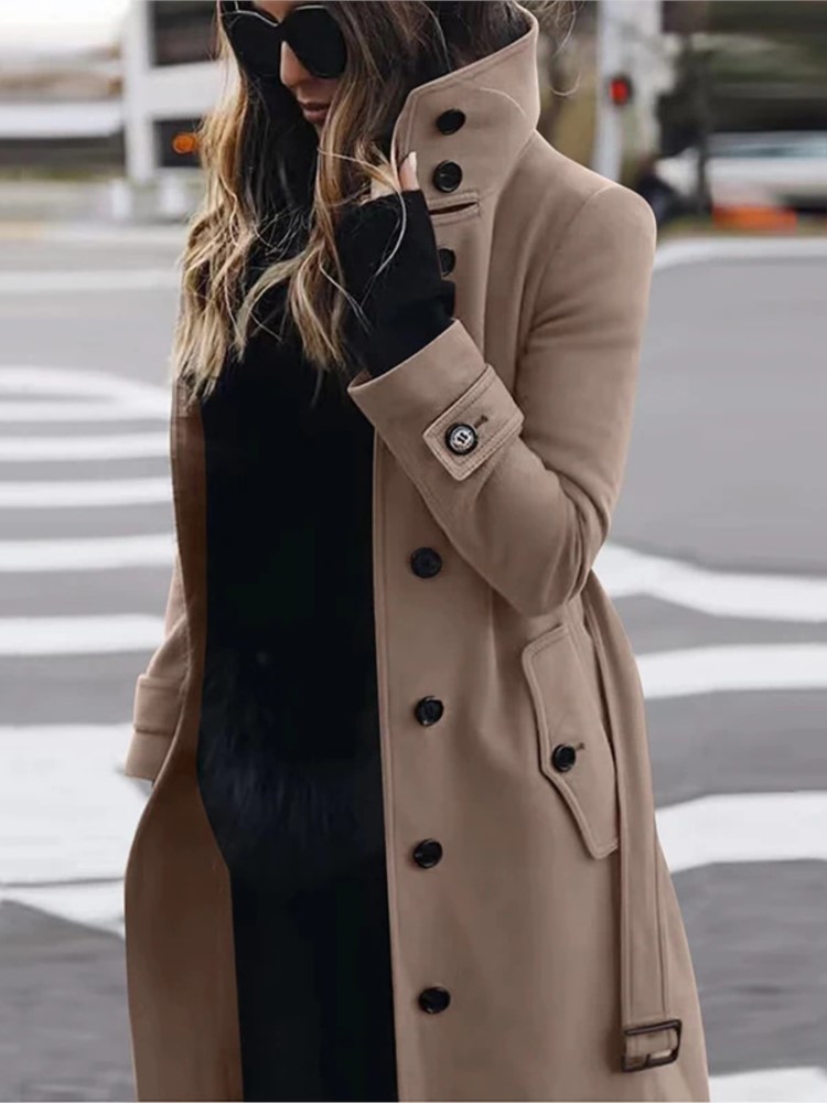 Women's New Woolen Coat Outerw - огляд і ціна Winter Clothing For Kids