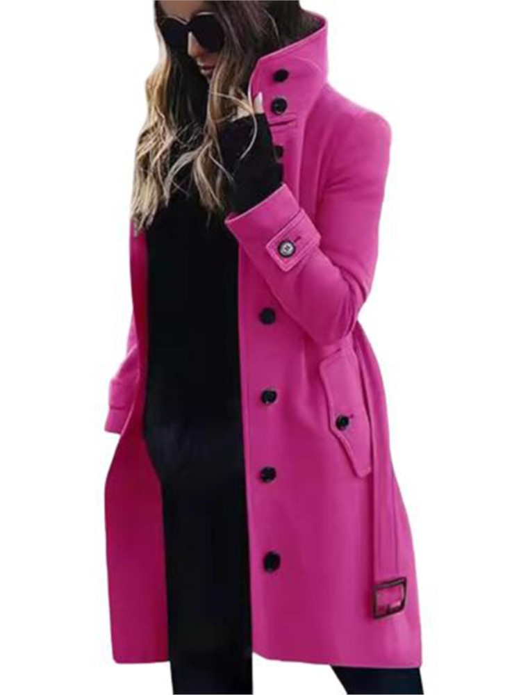Women's New Woolen Coat Outerw - огляд і ціна Winter Clothing For Kids