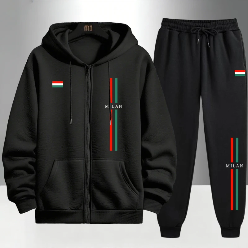 2026 Italy Printed Men's Set Z - огляд і ціна Winter Clothing Gear